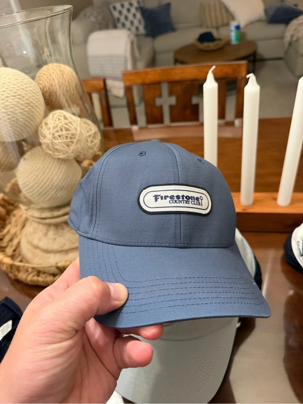 Firestone Country Club Blue Baseball Cap